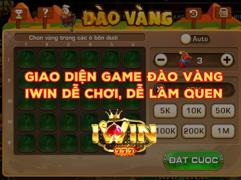 Giao diện đặt cược thân thiện, dễ làm quen