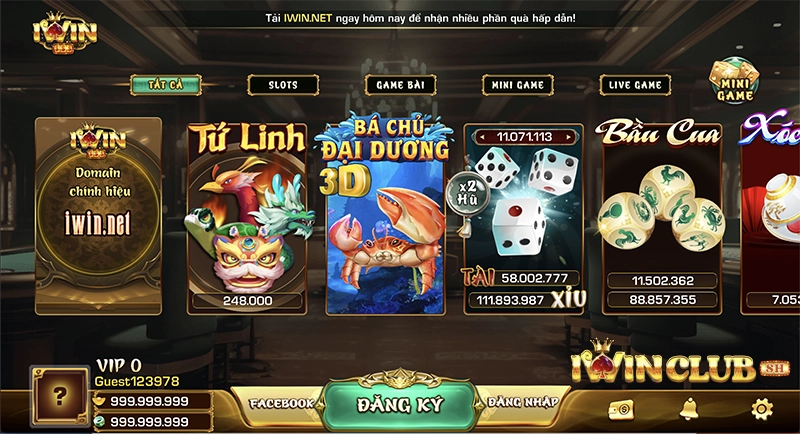 Mậu Binh iWin Club - Game bài đổi thưởng hấp dẫn